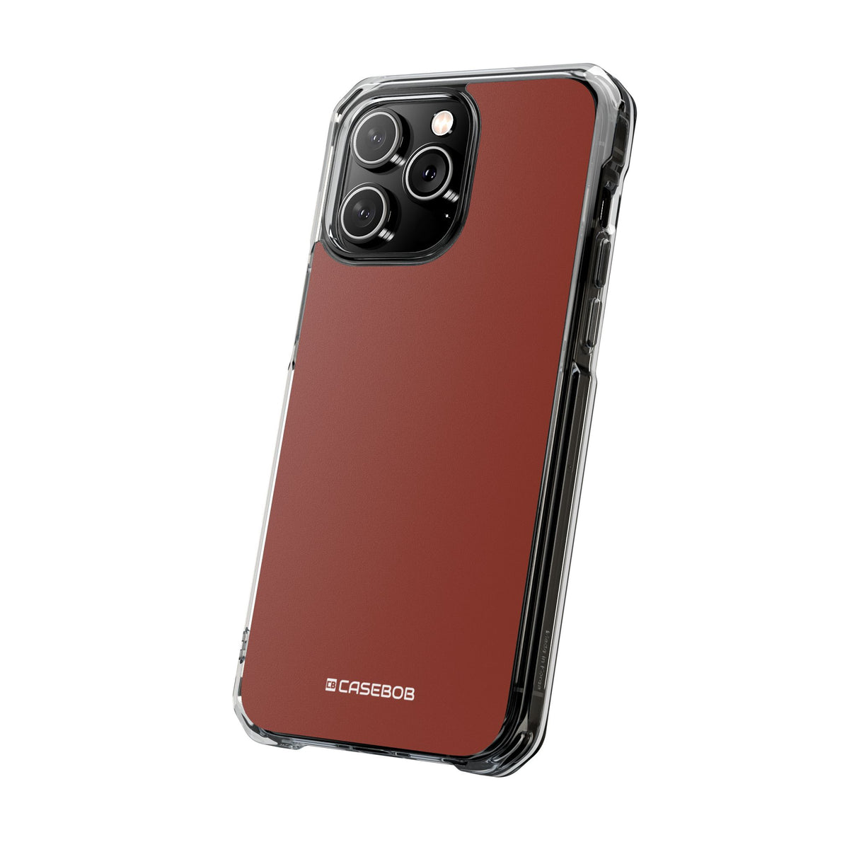 Burnt Umber | Phone Case for iPhone (Clear Impact Case - Magnetic)