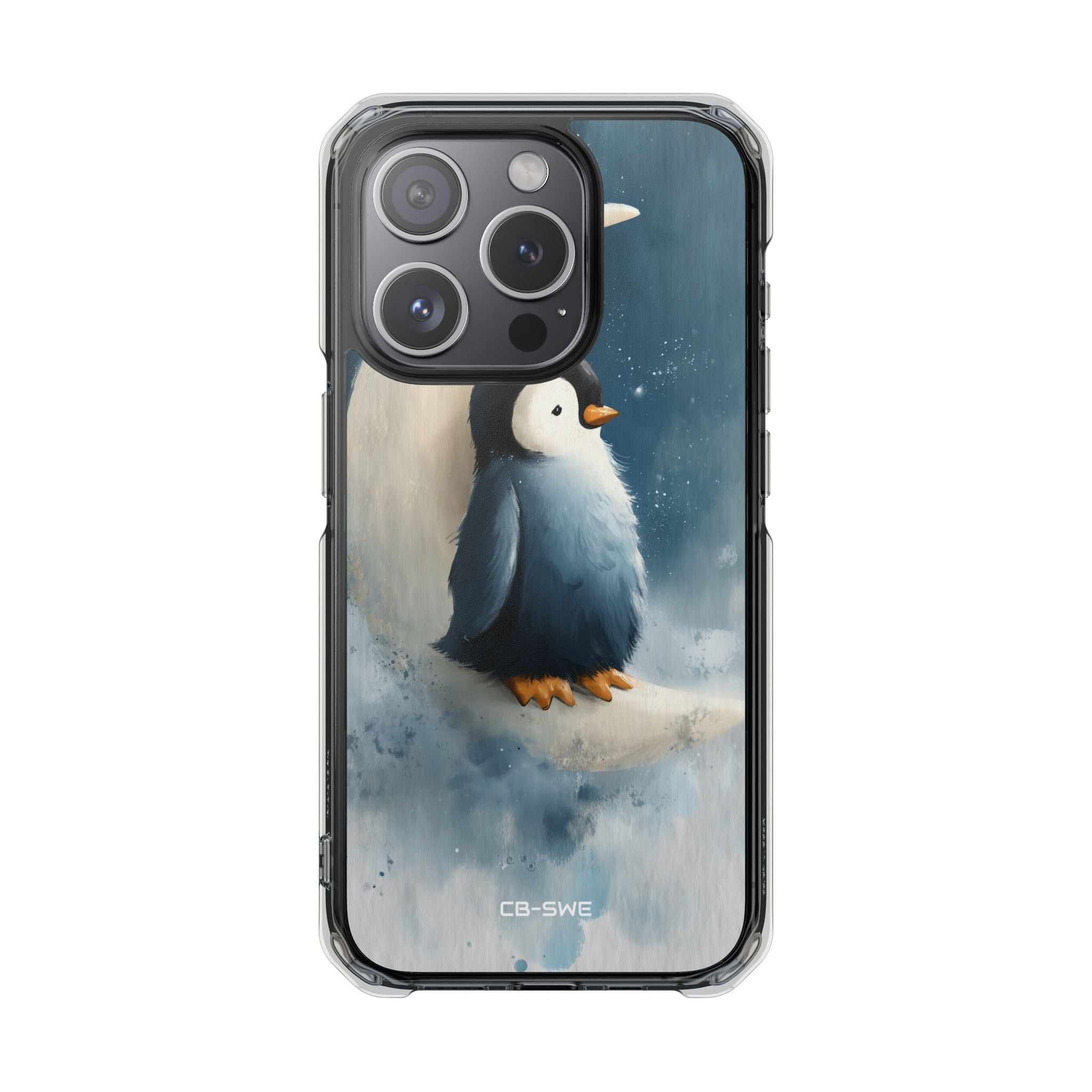 Crescent Moon Perch iPhone Case - Impact
