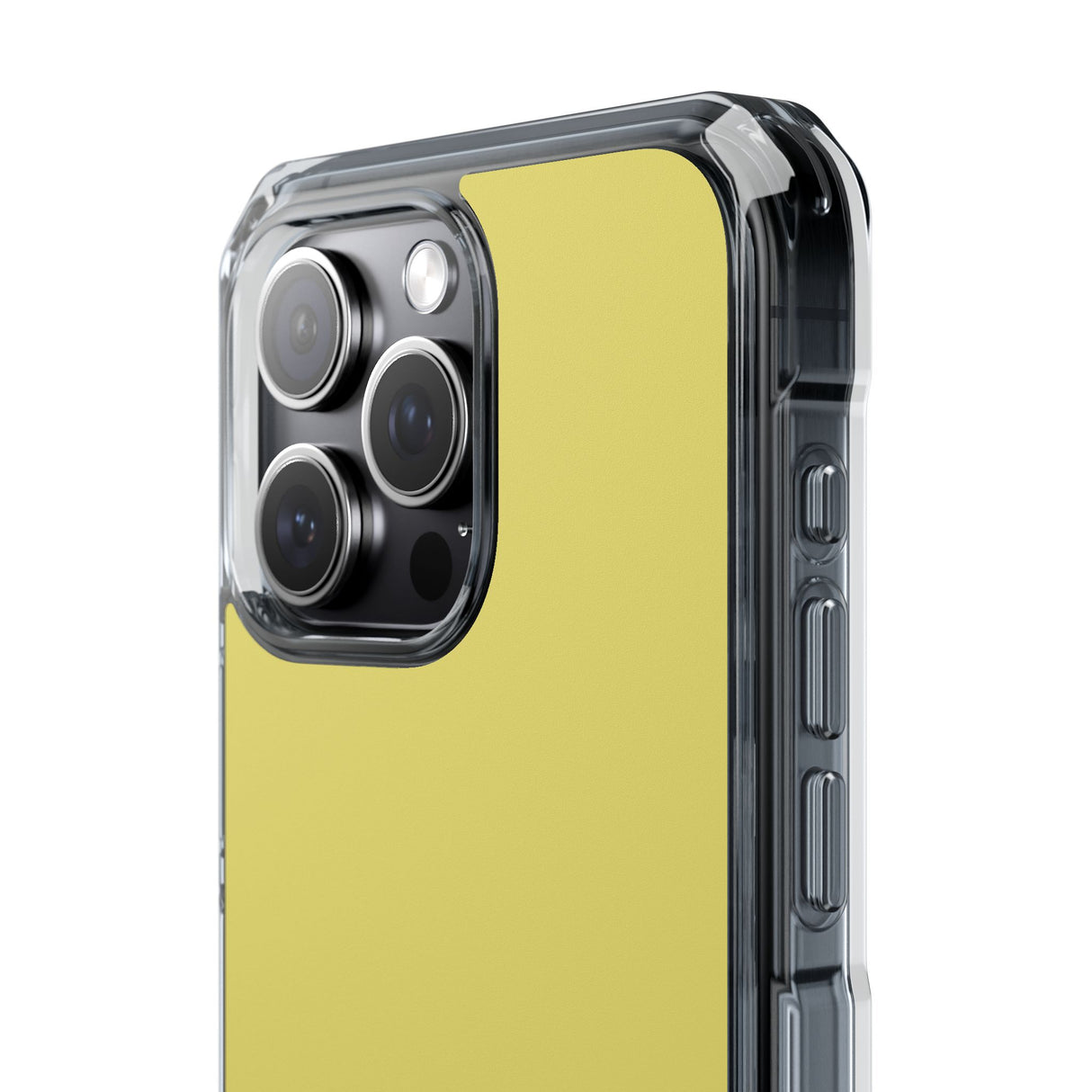 Straw Yellow | Phone Case for iPhone (Clear Impact Case - Magnetic)