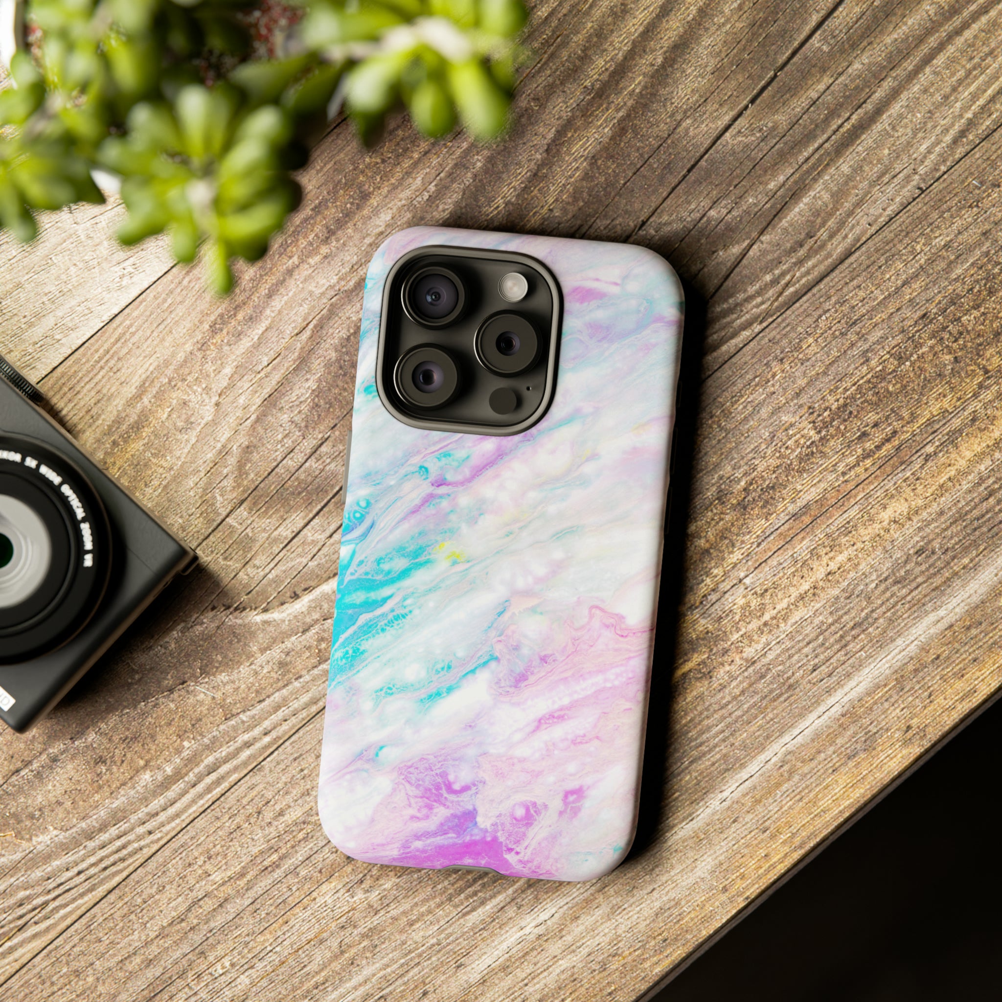 Watercolor Pink - Protective Phone Case