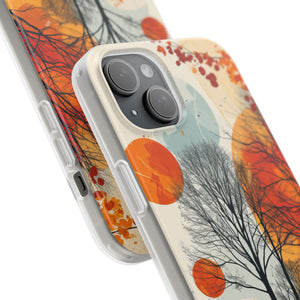 Herbstliche Ruhe | Flexible Handyhülle für iPhone