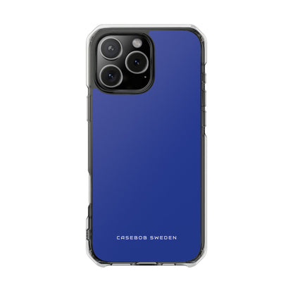 Medium Blue iPhone 16 - Clear Impact Phone Case