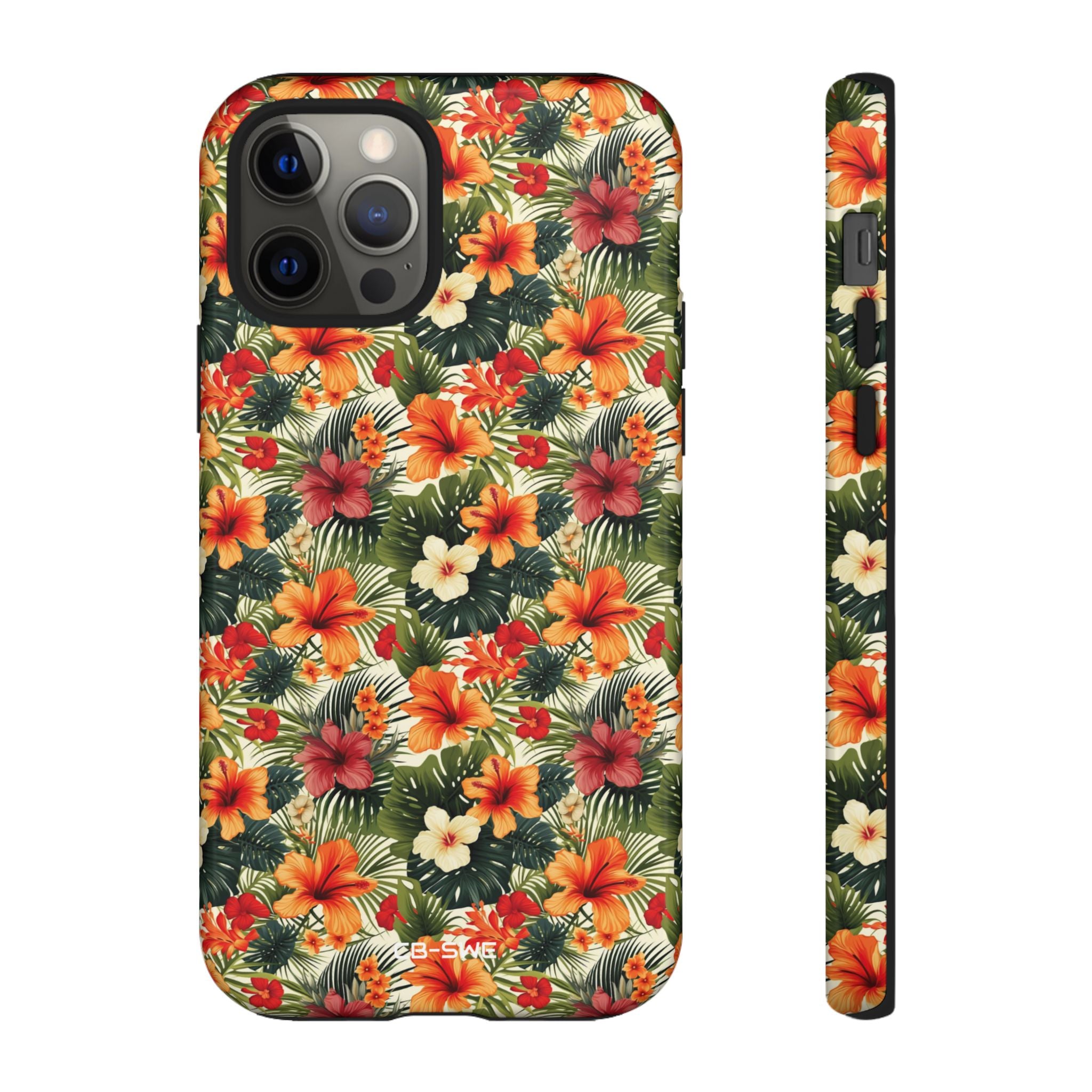 Tropical Blooms Flourish - iPhone Case