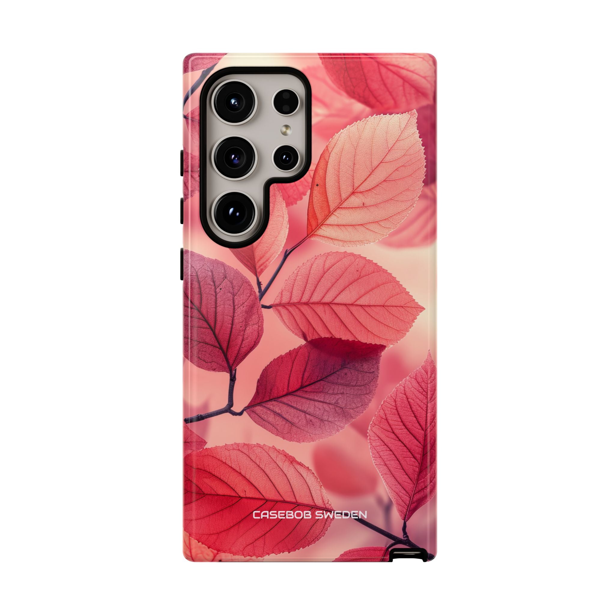 Pink Purple Nature Pattern - Tough Samsung S24 Phone Case