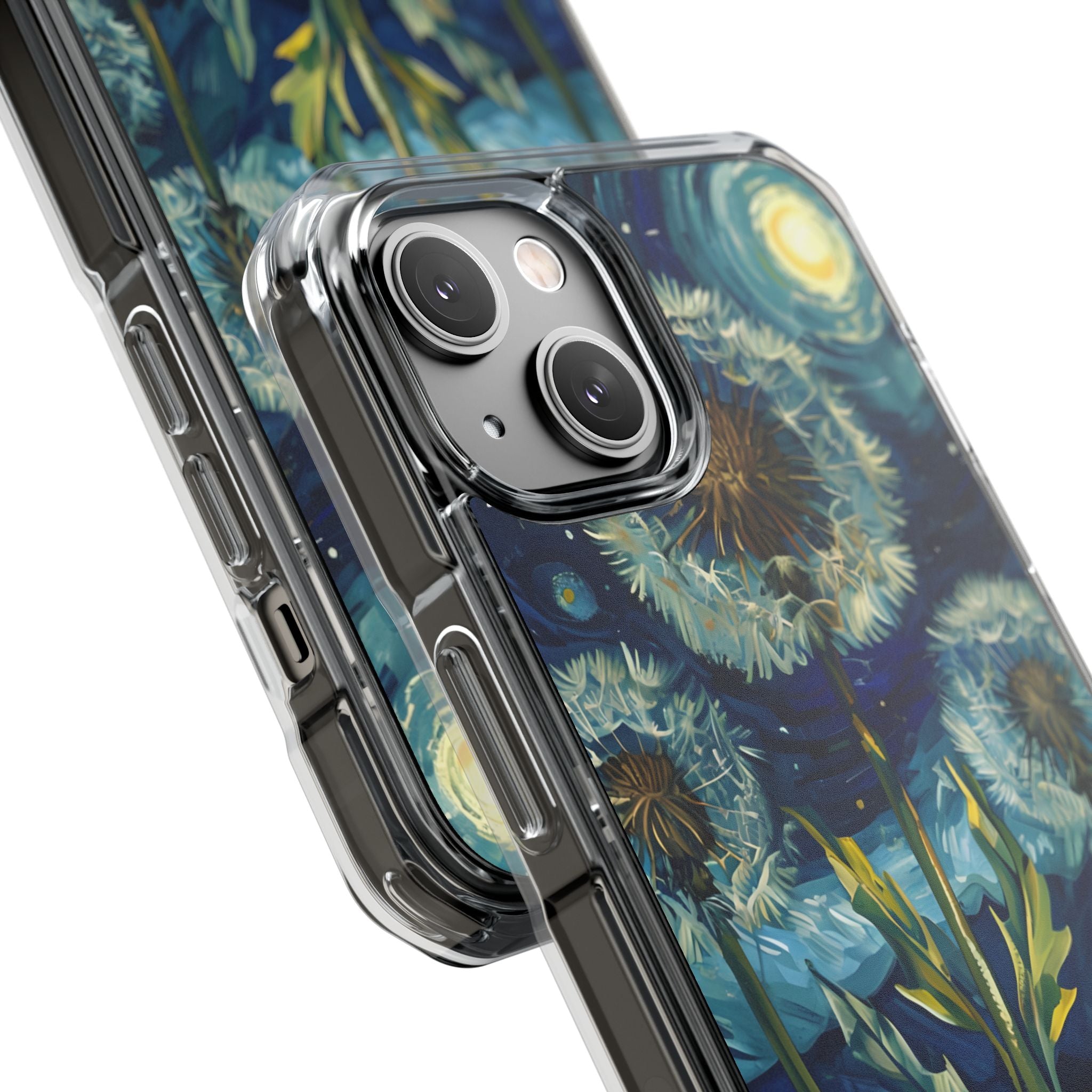 Dandelions Under Starlight iPhone Case - Impact