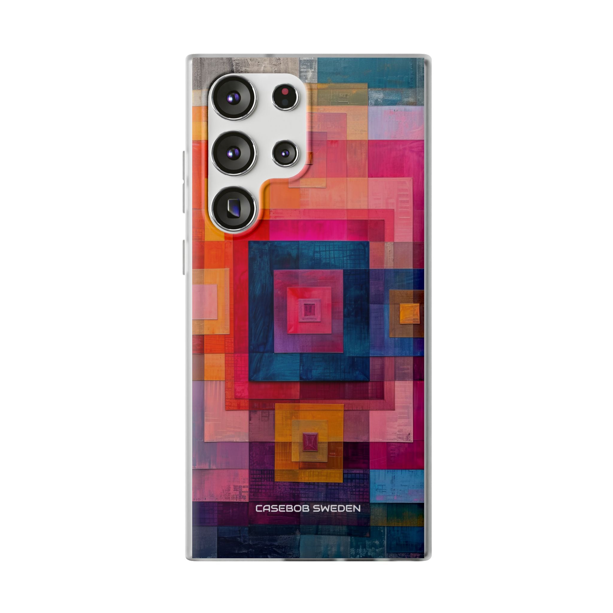 Vibrant Geometry - Flexi Samsung S23 Phone Case