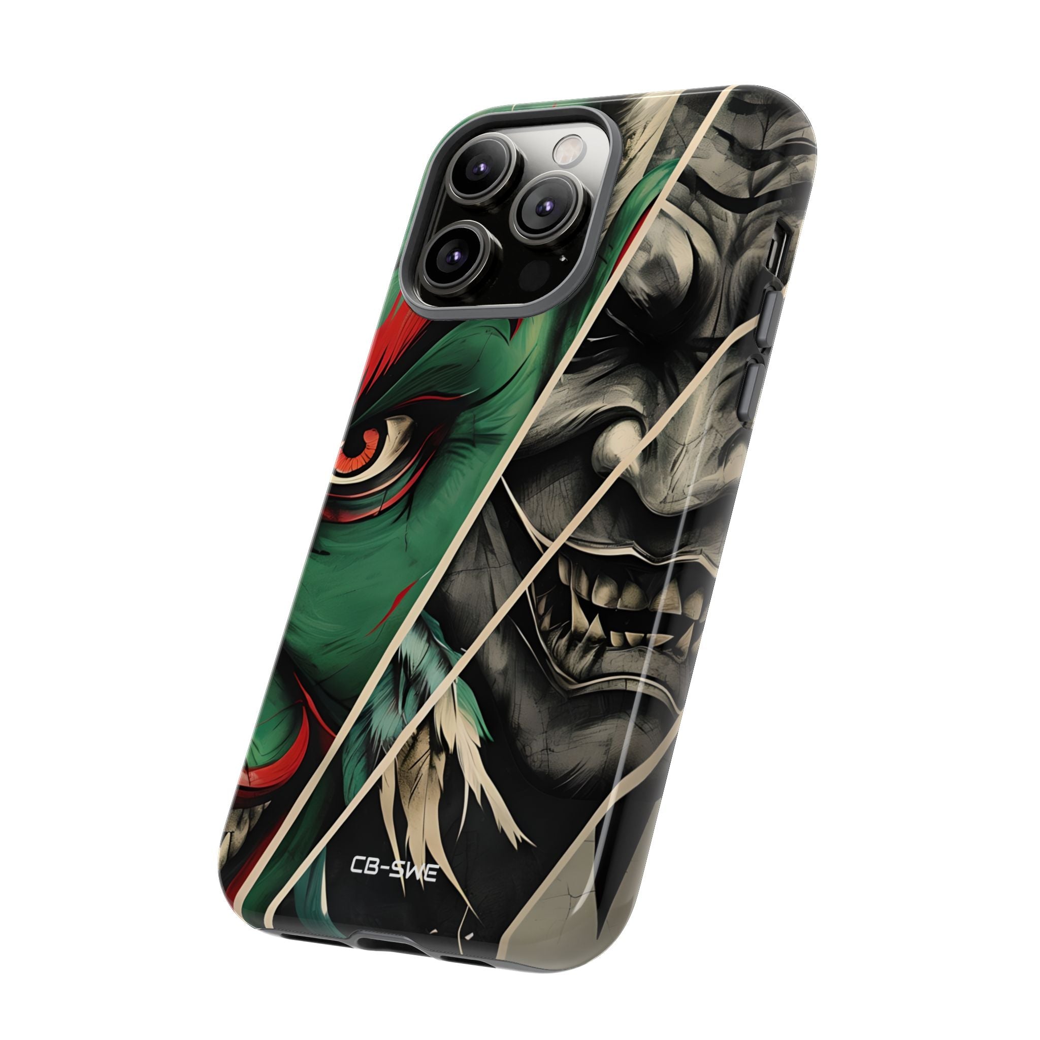 Demonic Panels Clash - iPhone Case