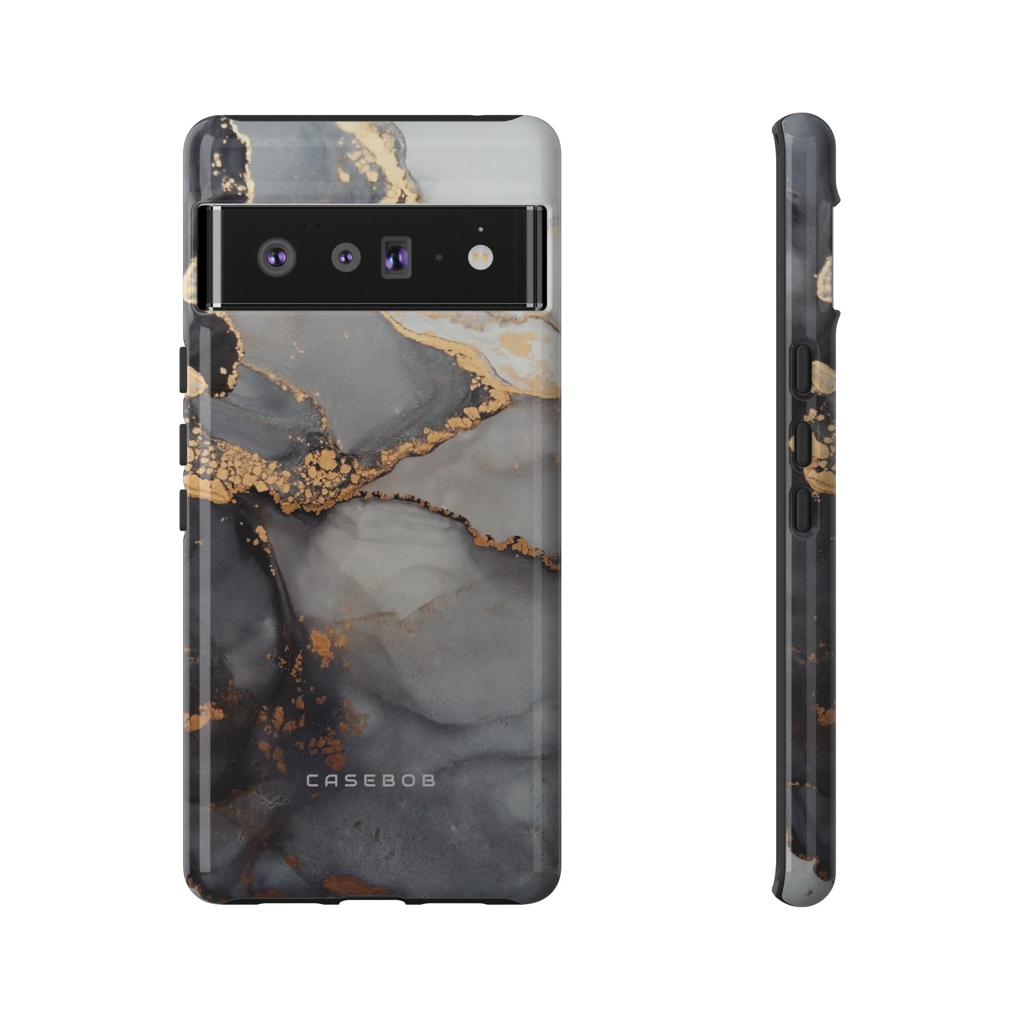 Grey Marble - Protective Phone Case