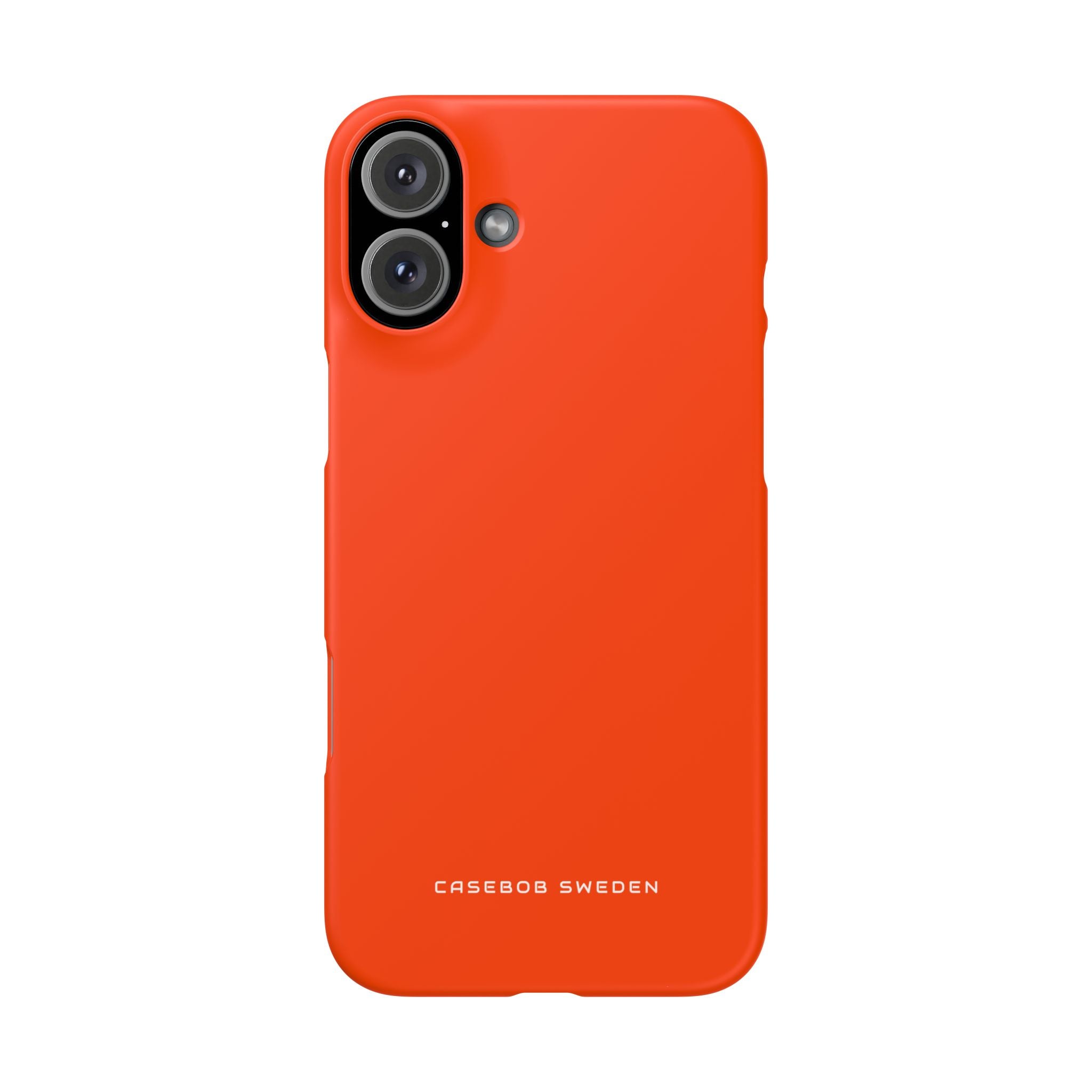 Orange Red iPhone 16 - Slim Phone Case