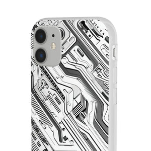 Techno Circuitry | Flexible Phone Case for iPhone