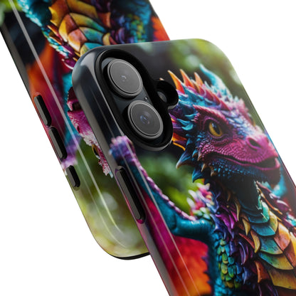 Friendly Dragon Smiles - iPhone Case