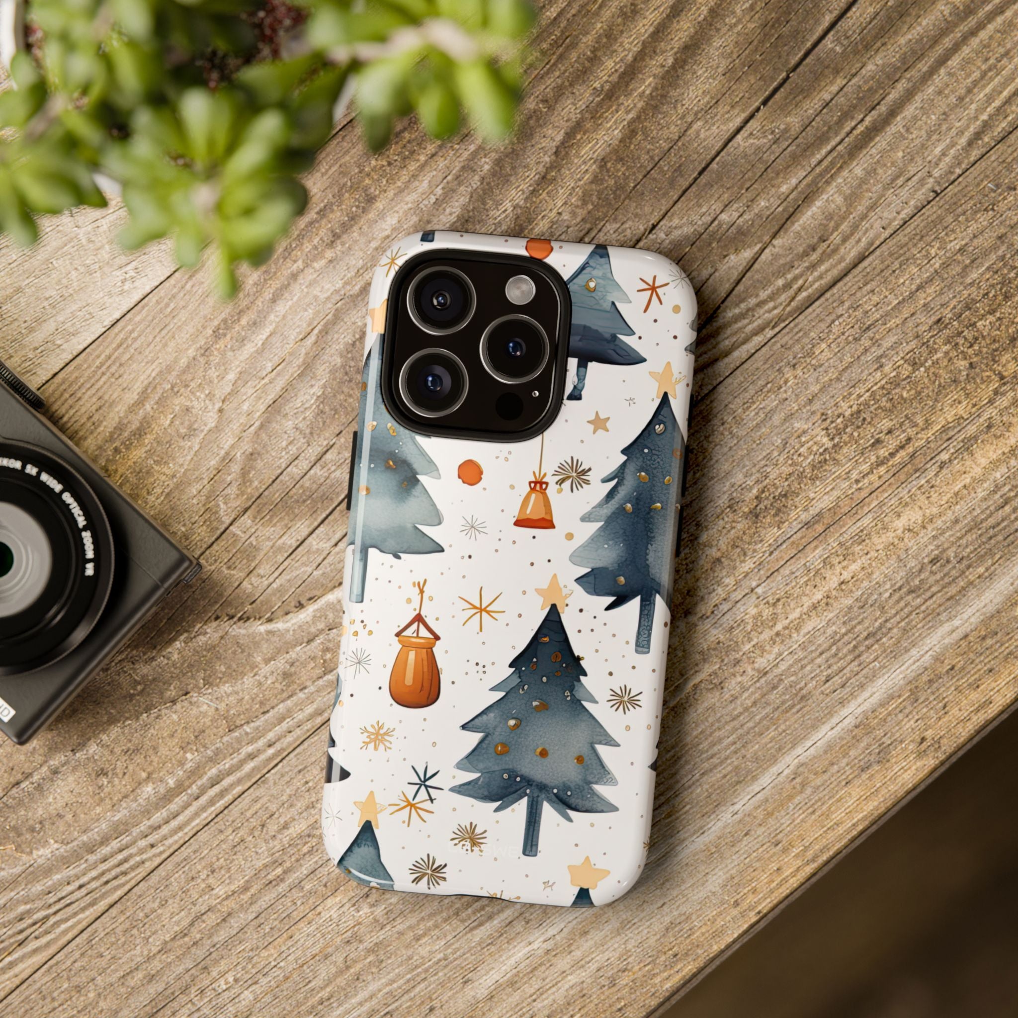 Christmas Trees Dance - iPhone Case