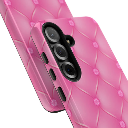 Quilted Pink Elegance - Samsung Case
