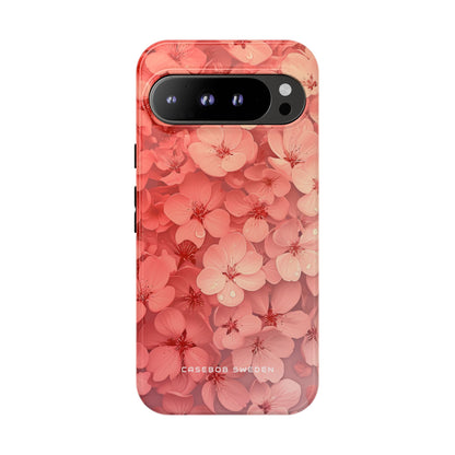 Cherry Blossom Gradient Harmony Google Pixel 9 - Tough Phone Case