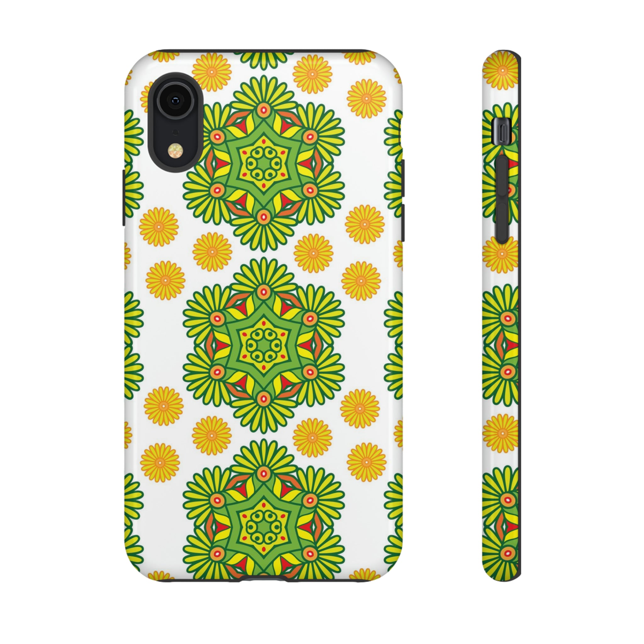 Lime Mandela - Protective Phone Case