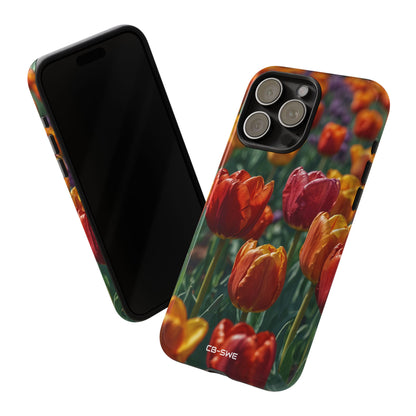 Tulips Embrace Breeze - iPhone Case