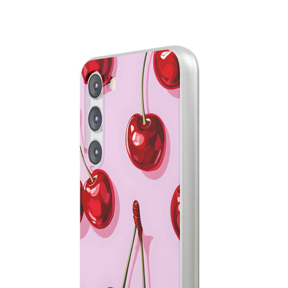 Glossy Cherry Burst Samsung S23 Plus Case - Soft