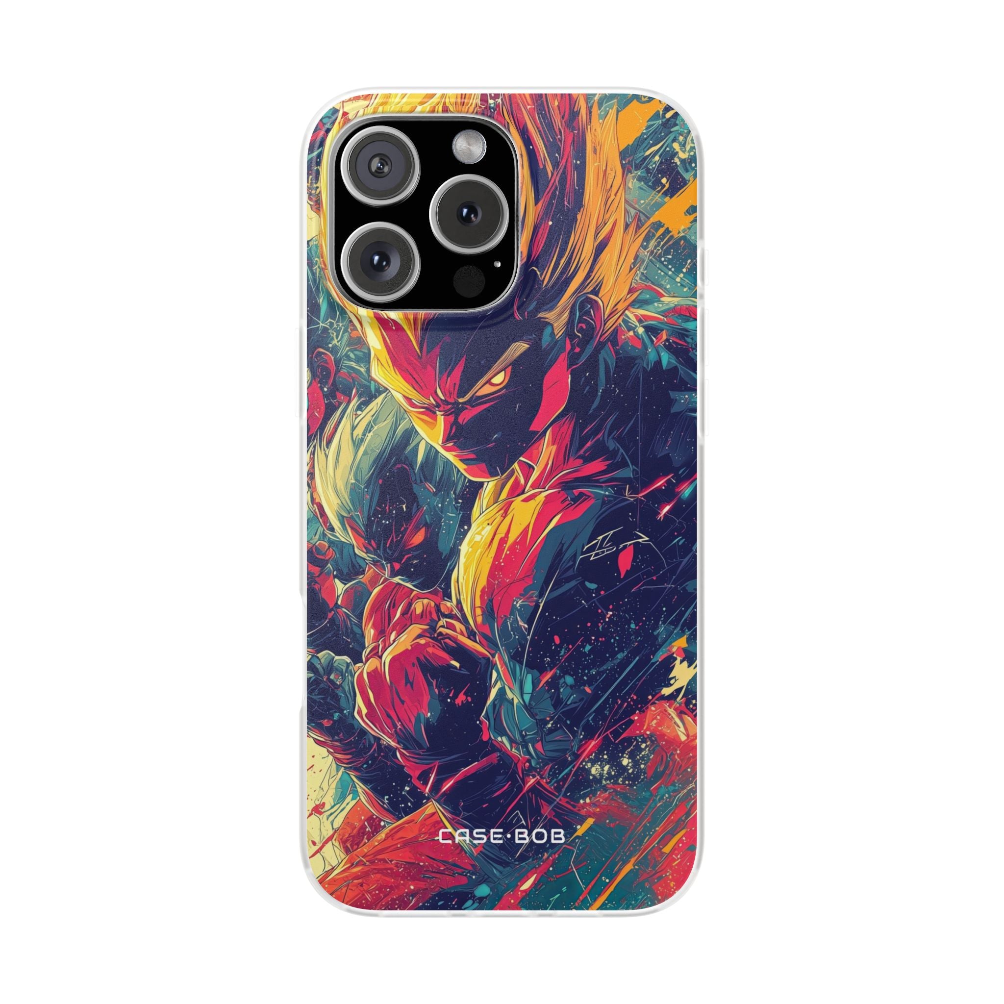 Yellow Fury iPhone 16 Pro Max Case - Soft