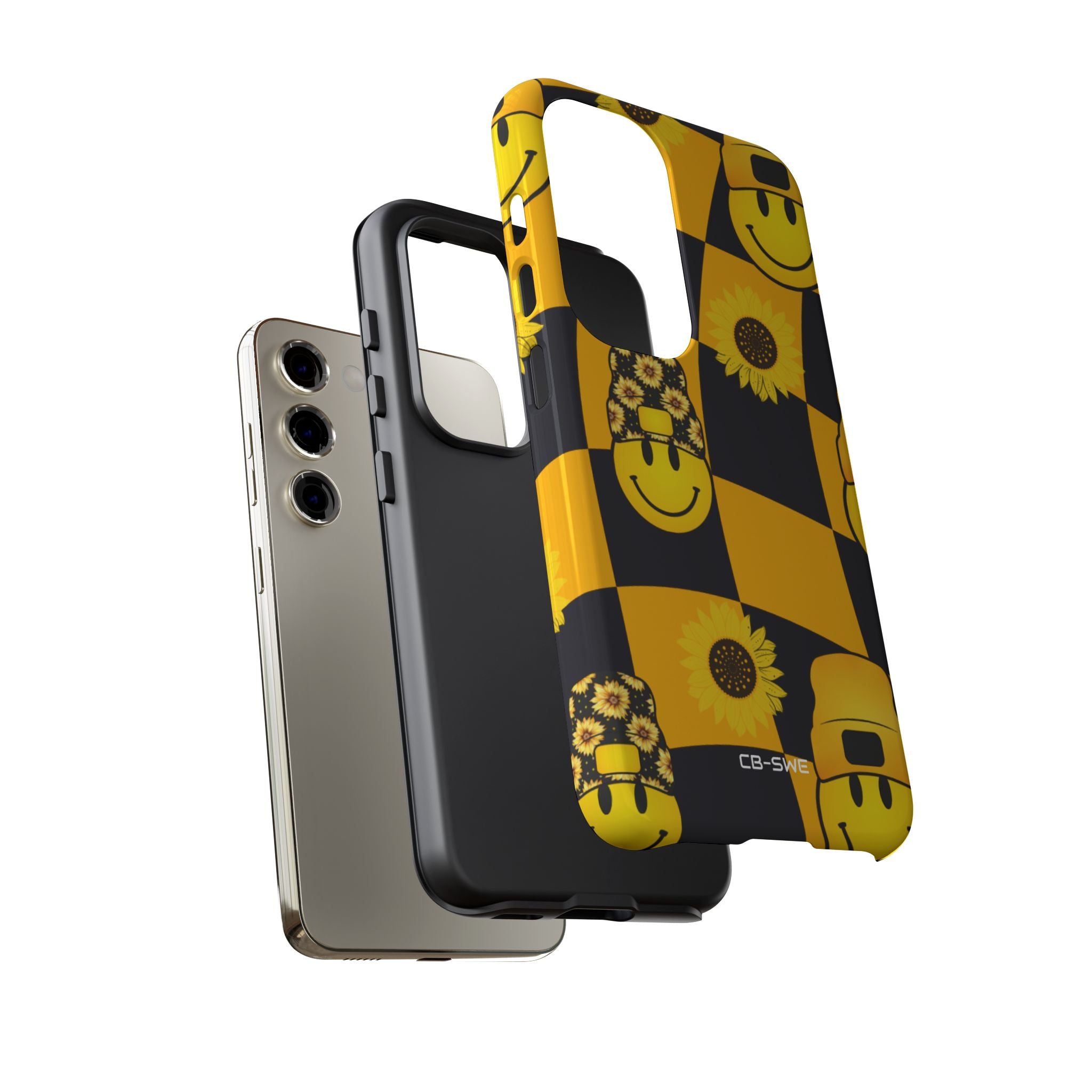 Joyful Checkered Smiles - Samsung Case