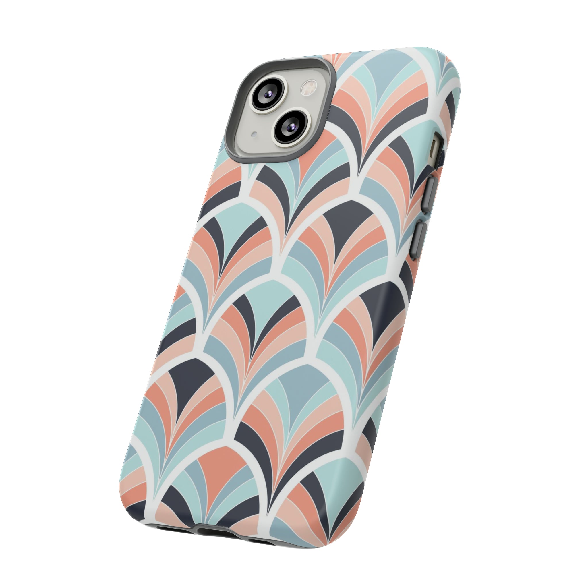 Baby Blue Retro - Protective Phone Case