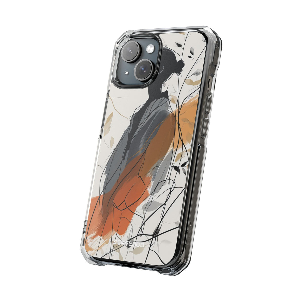 Silhouette Harmony - Phone Case for iPhone (Clear Impact - Magnetic)