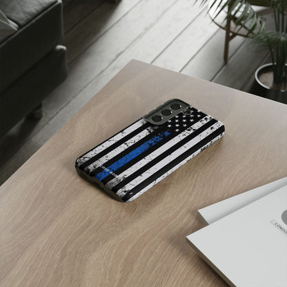 Blue Stripe Flag Samsung S22 Case - Tough