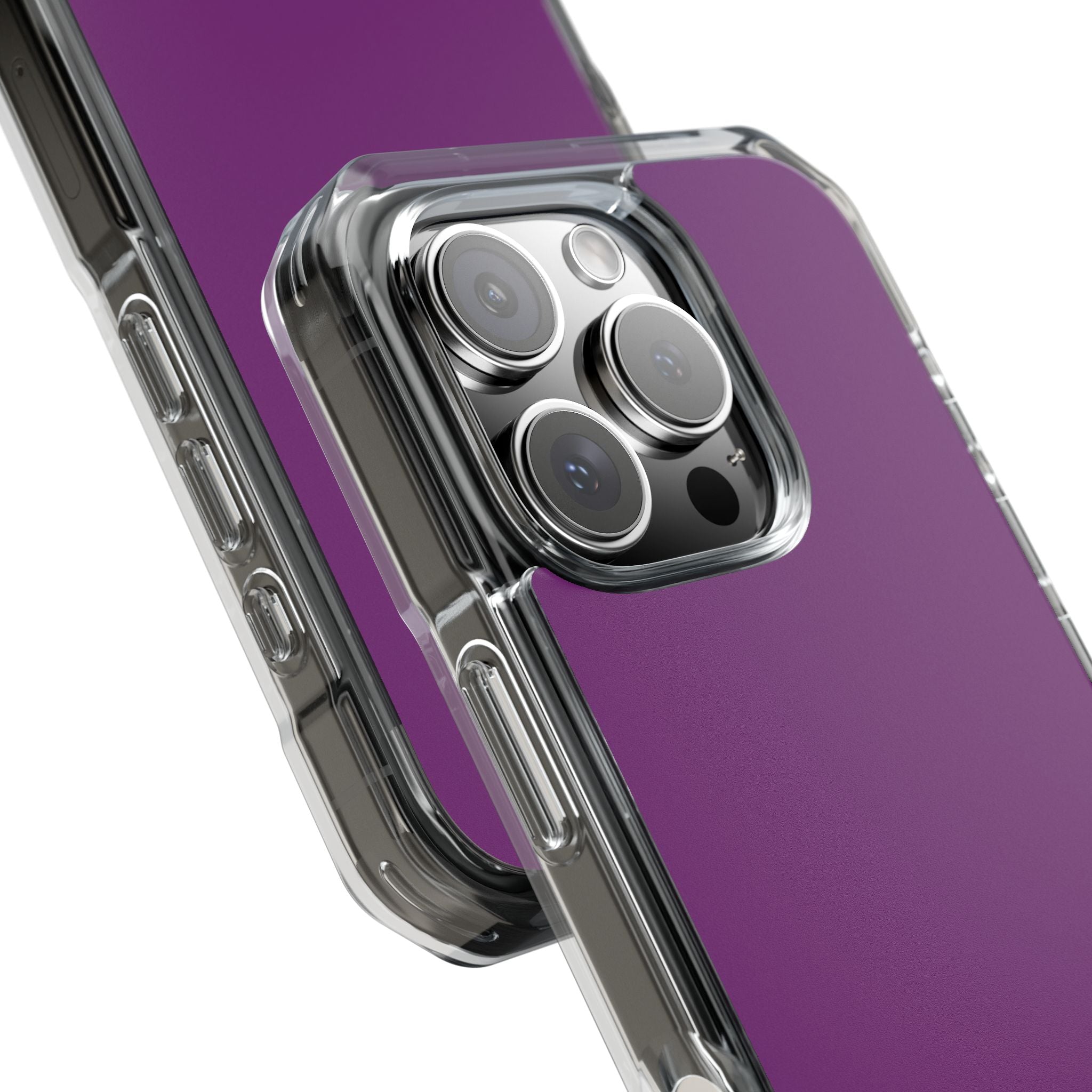 Purple iPhone 16 - Clear Impact Phone Case