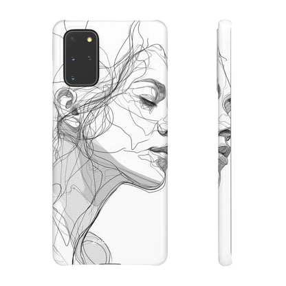 Ethereal Contours | Slim Phone Case for Samsung