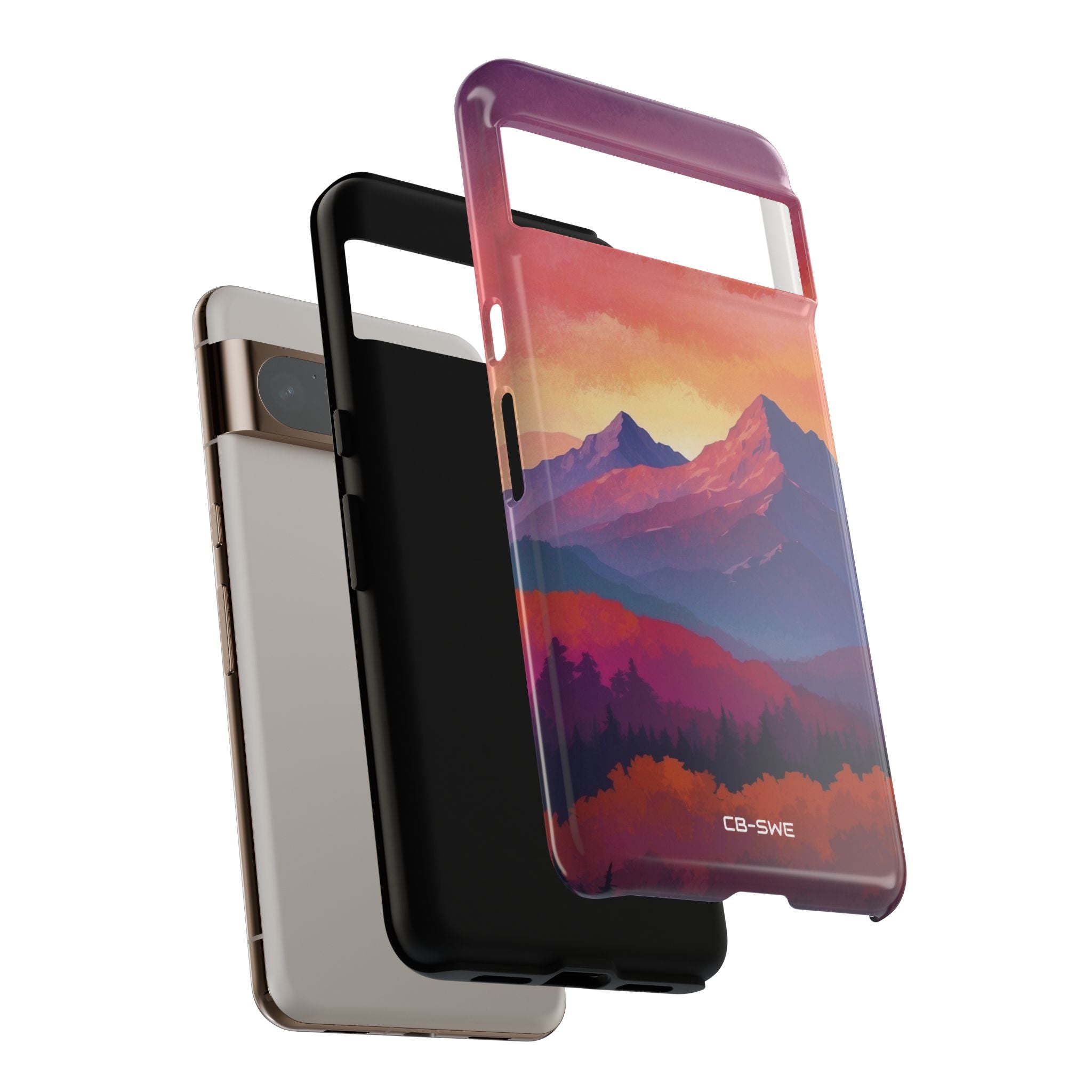Mountain Peaks Rise - Google Pixel Case