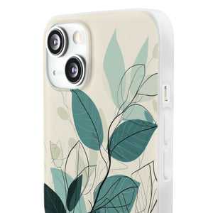 Teal Tranquility | Flexible Phone Case for iPhone