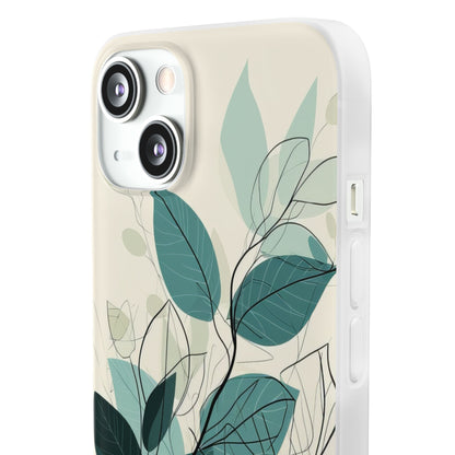 Teal Tranquility | Flexible Phone Case for iPhone