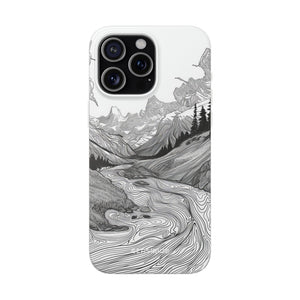 Monochrome Serenity | Flexible Phone Case for iPhone