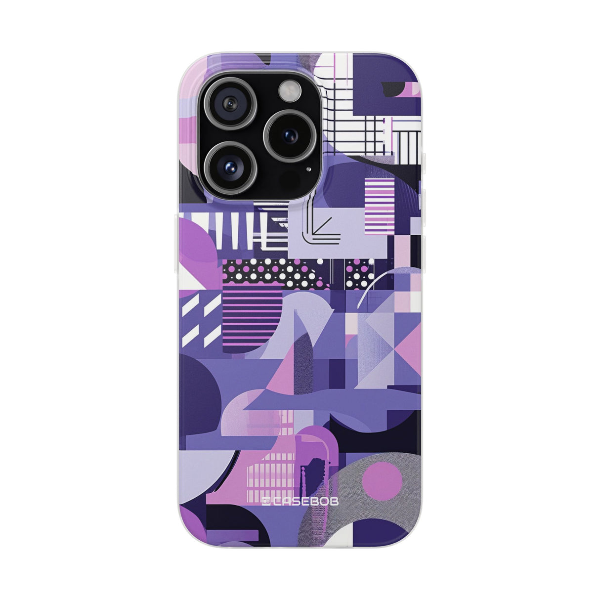 Ultraviolettes Design | Handyhülle für iPhone (flexible Hülle) 