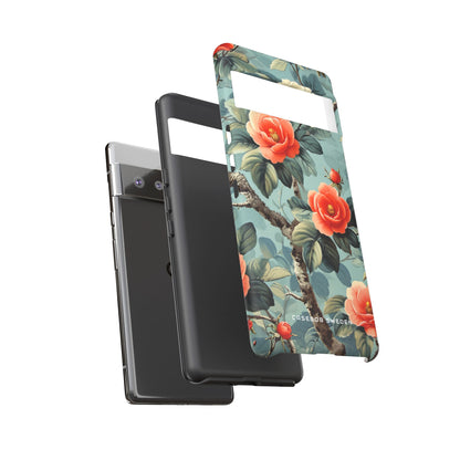 Vintage Floral Romance Google Pixel 6 - Tough Phone Case