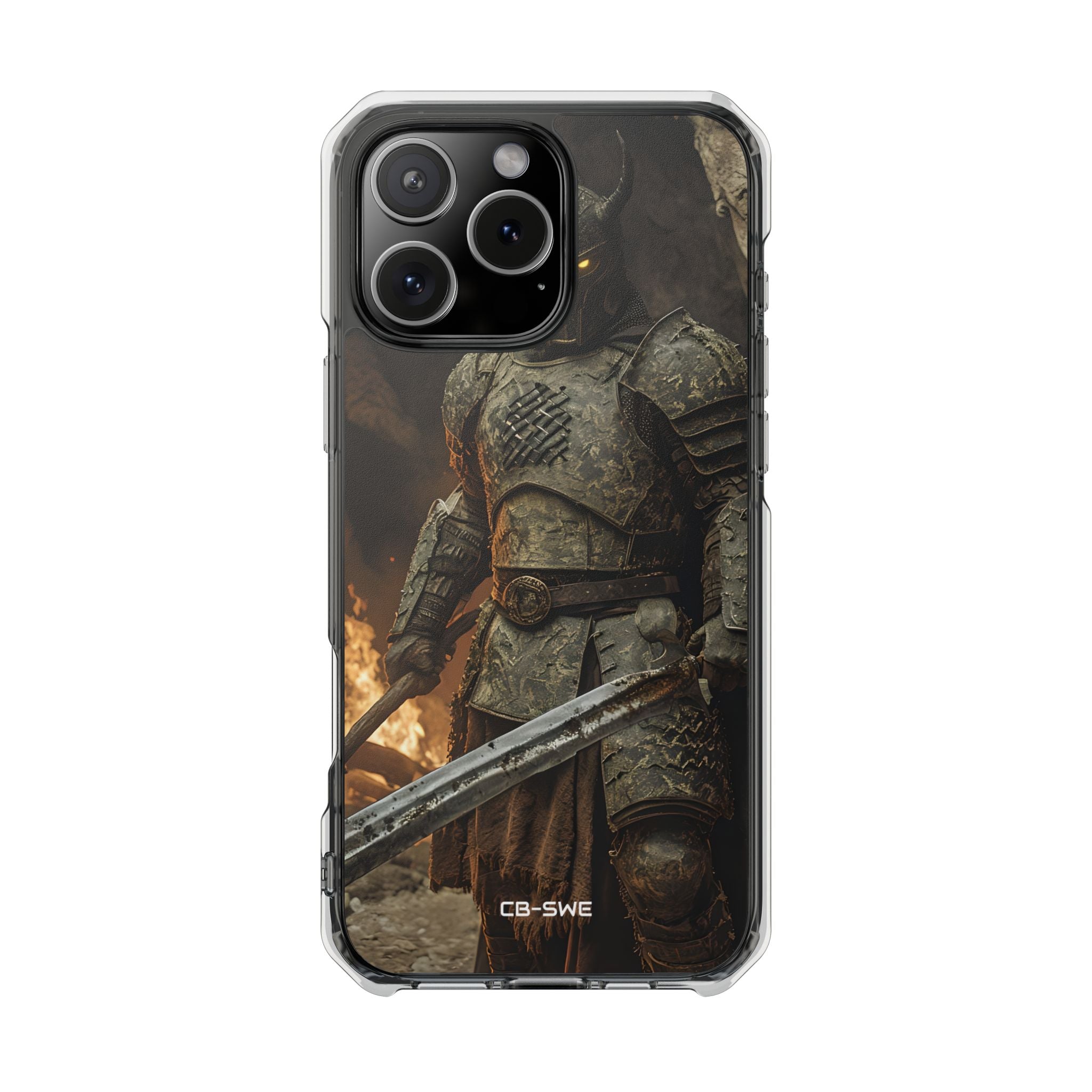 Mystic Warrior's Gaze iPhone Case - Impact