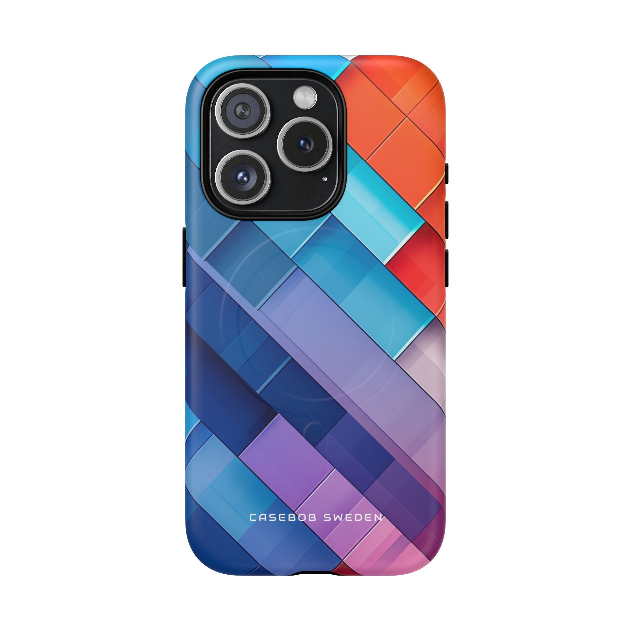 Vibrant GeoFlow iPhone 15 | Tough+ Phone Case