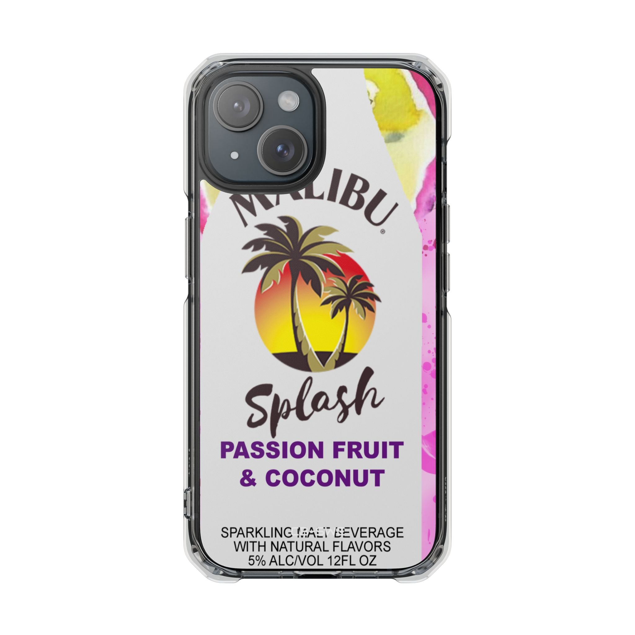 Tropical Sunset Splash iPhone Case - Impact