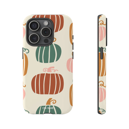 Whimsical Pumpkin Harmony - iPhone Case