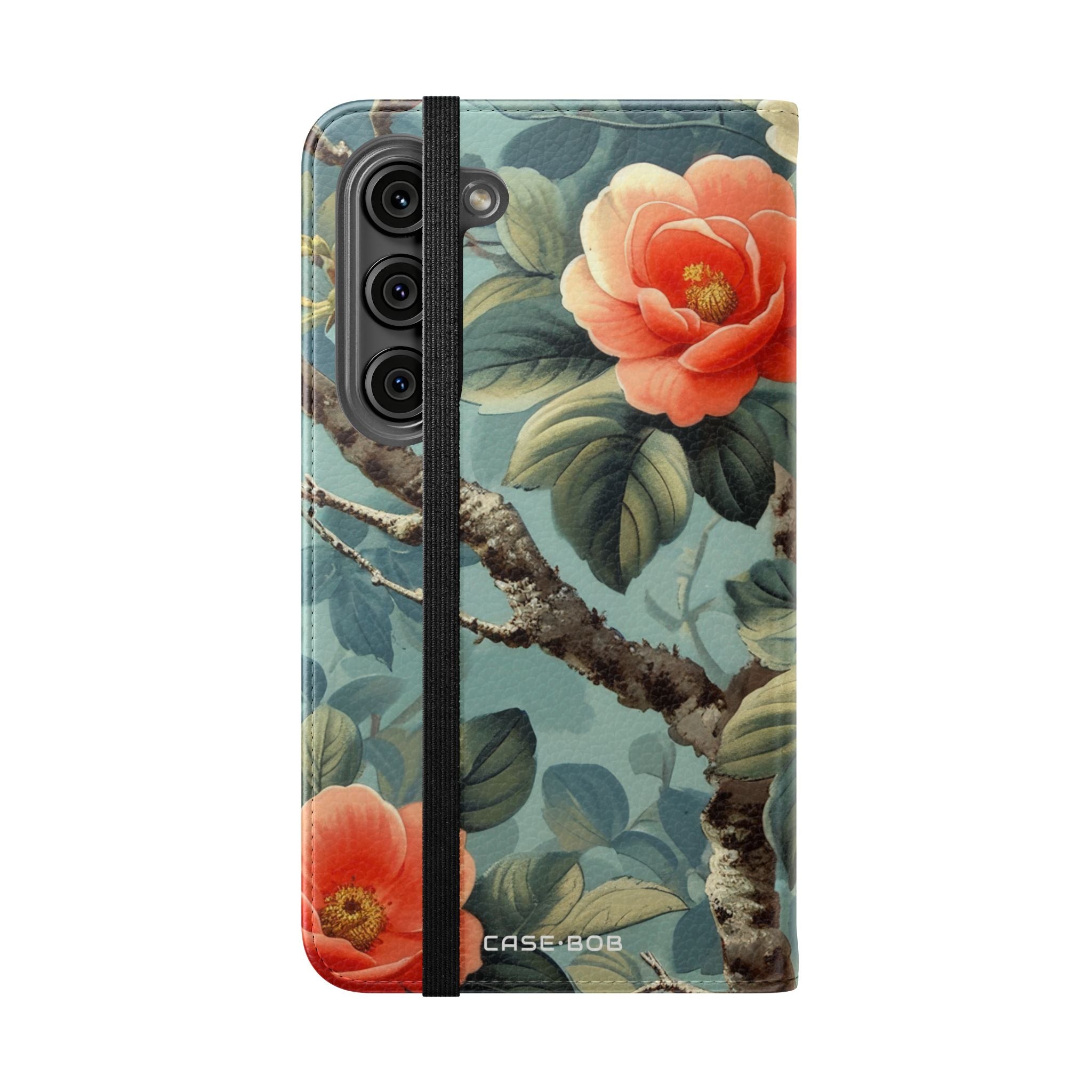 Pink Camellia - Samsung S23 Case - Wallet