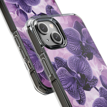 Radiant Orchid  - Clear Impact Case for iPhone