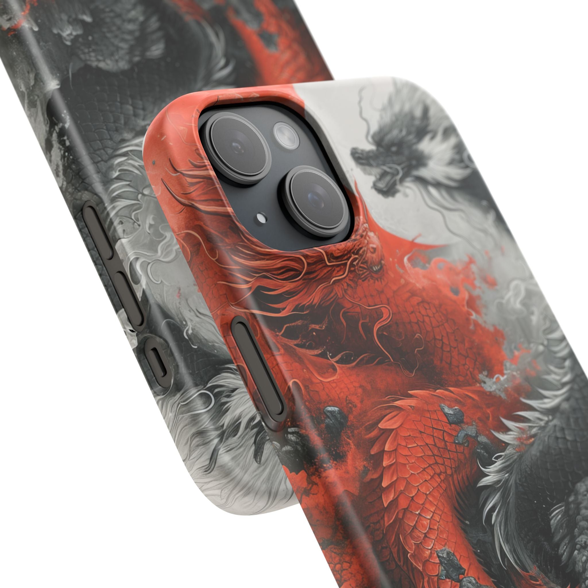 Zen Dragon Harmony iPhone 15 - Slim Phone Case