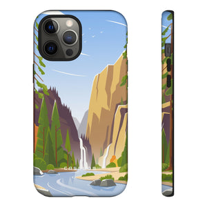 Waterfall at National Park iPhone Case (Protective)