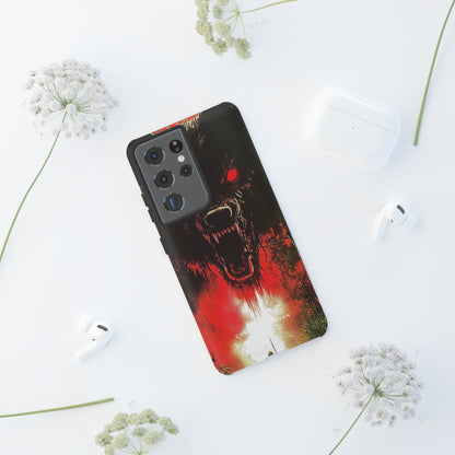 Bloodmoon Wolf's Lament  Samsung S21 - Tough Phone Case