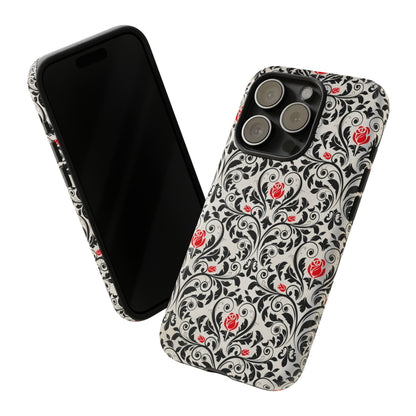 Centti Gothic Flower - Protective Phone Case