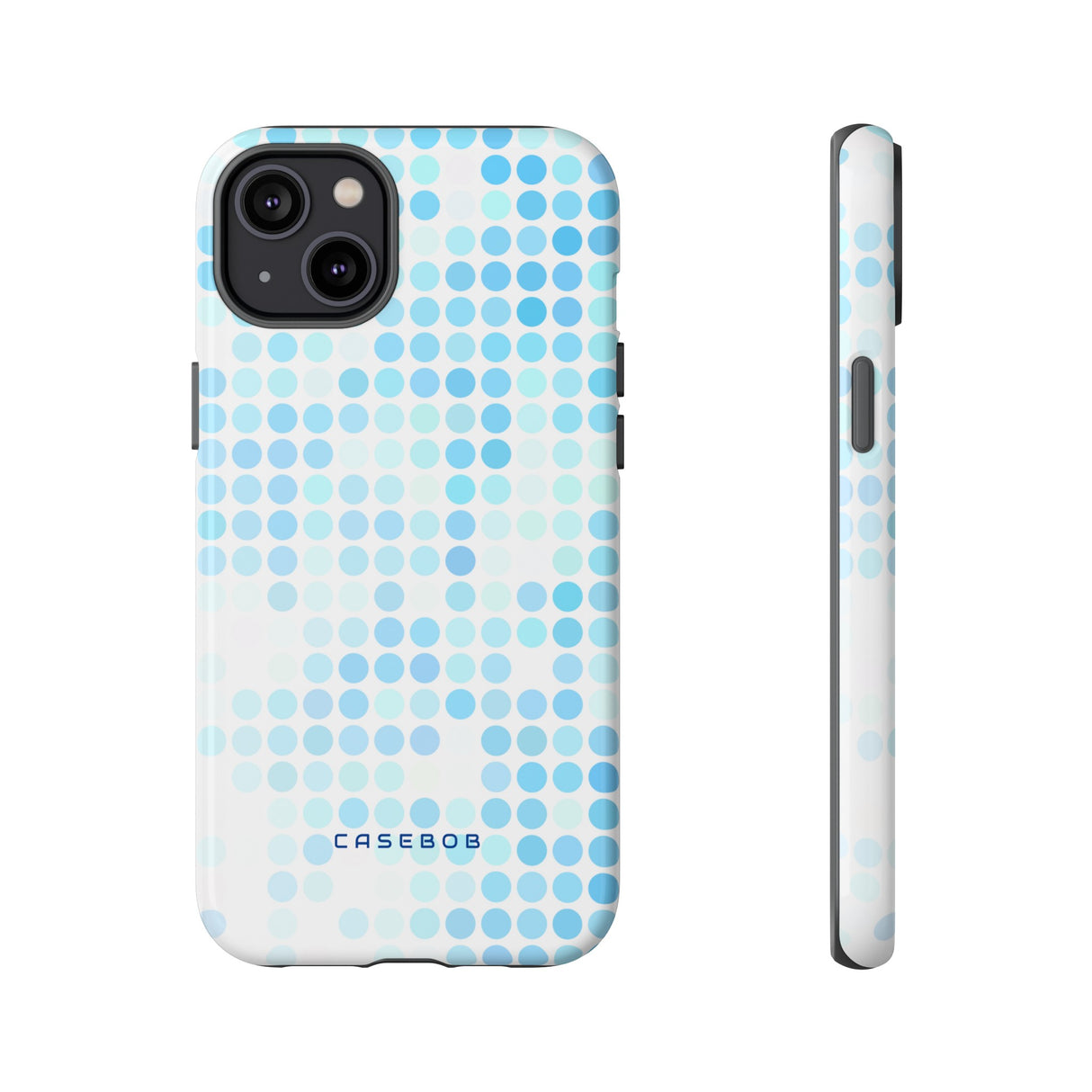 Blue Pixels - Protective Phone Case