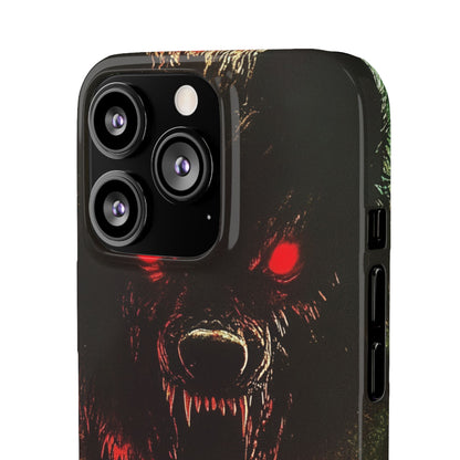 Bloodmoon Wolf's Lament iPhone 13 - Slim Phone Case