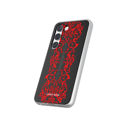 Crimson Spiral Samsung S23 Case - Soft