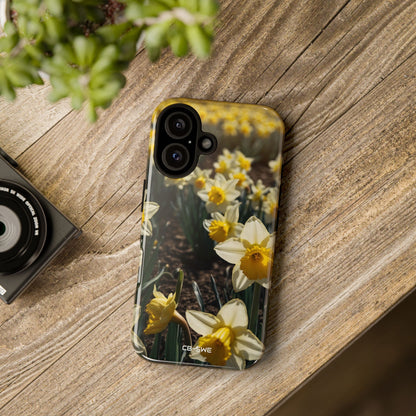 Golden Daffodils Bloom - iPhone Case