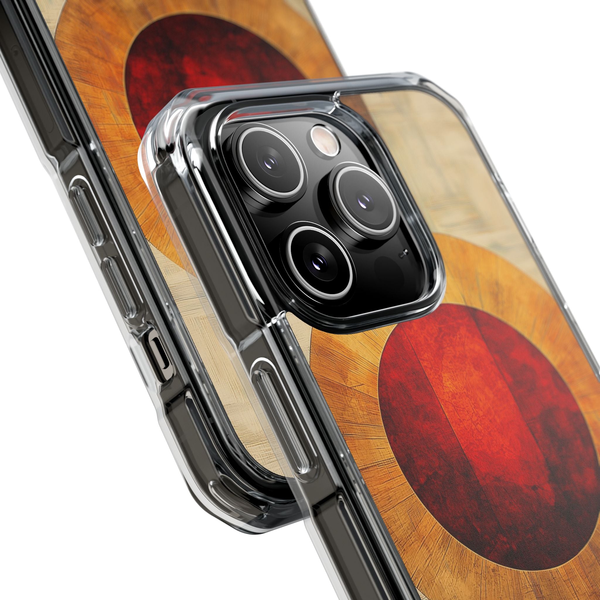 Warm Circles Embrace iPhone Case - Impact