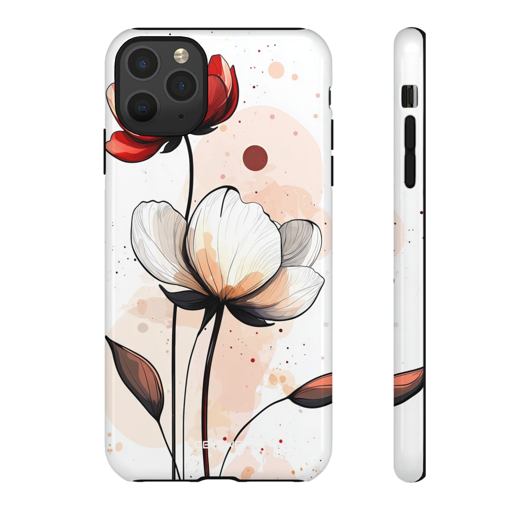 Vibrant Floral Elegance - iPhone Case